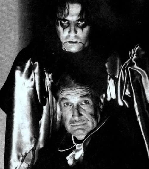 Vincent Price and Alice Cooper.